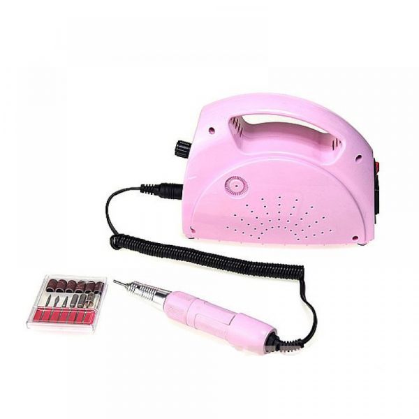 ΕΠΑΓΓΕΛΜΑΤΙΚΟΣ ΤΡΟΧΟΣ ΝΥΧΙΩΝ DM ΡΟΖ - NAIL DRILL DM 65W PINK 35000 ΣΤΡΟΦΕΣ 2