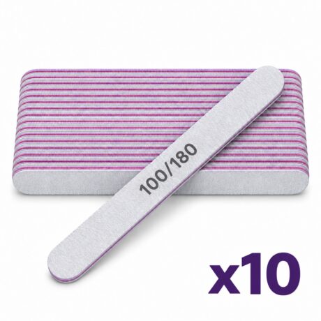 Επαγγελματικές λίμες 100/180 ευθεία 10 τμχ