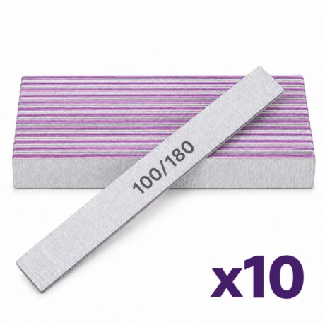 Επαγγελματικές λίμες 100/180 τετράγωνη 10 τμχ