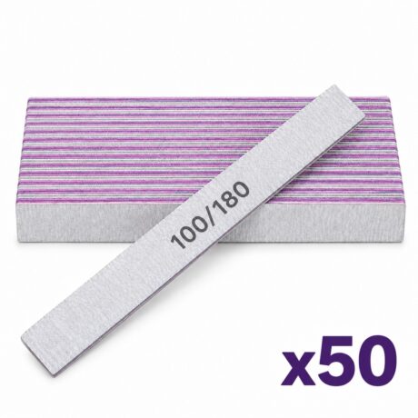 Επαγγελματικές λίμες 100/180 τετράγωνη 50 τμχ
