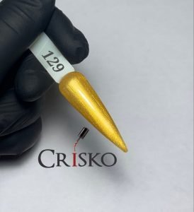 Ημιμόνιμο επαγγελματικό βερνίκι Angelacq 15ml 129 (χρυσό περλέ)