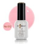 Ημιμόνιμο επαγγελματικό βερνίκι Angelacq 15ml 012 (ροζ nude παστέλ)