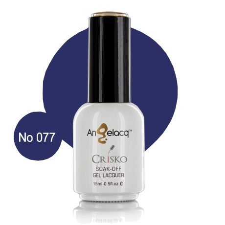 Ημιμόνιμο επαγγελματικό βερνίκι Angelacq 15ml 077 (μπλε)