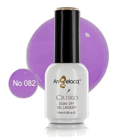 Ημιμόνιμο επαγγελματικό βερνίκι Angelacq 15ml 082 (λιλά)