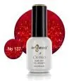 Ημιμόνιμο επαγγελματικό βερνίκι Angelacq 15ml 137 (κόκκινο glitter πούλιες)