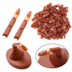 Δάχτυλο εκπαίδευσης ονυχοπλαστικής με βάση και 80 tips