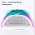 Λάμπα πολυμερισμού φουρνάκι UV LED M3 168W rainbow