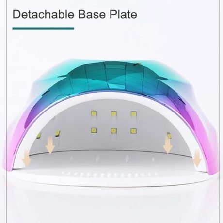 Λάμπα πολυμερισμού φουρνάκι UV LED M3 168W rainbow