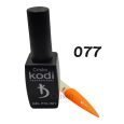 Ημιμόνιμο βερνίκι Kodi 12ml 077 (πορτοκαλί νέον)