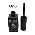 Ημιμόνιμο βερνίκι Kodi 12ml 076 (μαύρο)