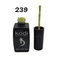 Ημιμόνιμο βερνίκι Kodi 12ml 239 (κίτρινο λαχανί)