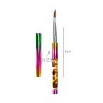 Πινέλο ακρυλικού με καπάκι rainbow