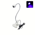 USB λάμπα UV με clip Ασημί