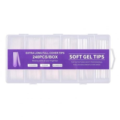 Soft gel tips XL square