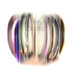 Ροδέλες ταινίες αυτοκόλλητες 12 χρώματα