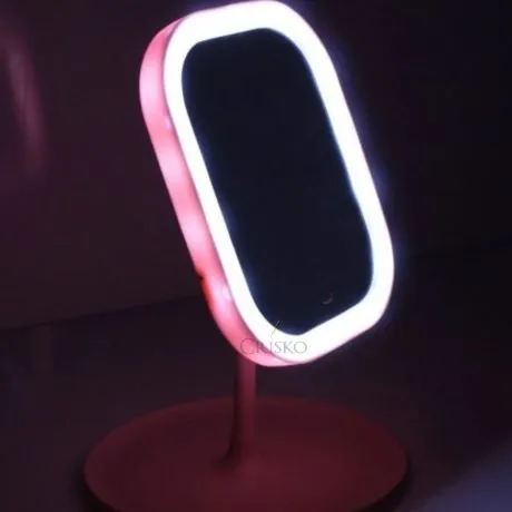 Επαναφορτιζόμενος καθρέπτης μακιγιάζ με φωτισμό led