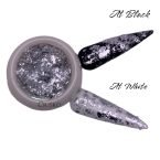 Colour flakes 01 Ασημί