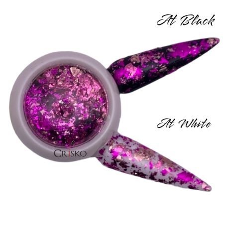 Colour flakes 09 Φούξια rose gold