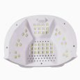 Λάμπα πολυμερισμού 2σε1 UV LED HS-887 48W λευκή