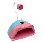 Λάμπα πολυμερισμού 2σε1 UV LED HS-887 48W rainbow 2