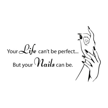 Αυτοκόλλητο τοίχου perfect nails