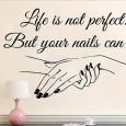 Αυτοκόλλητο τοίχου perfect nails