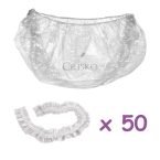 Σακούλες ποδόλουτρου με λάστιχο - φυσαρμόνικα 50τμχ