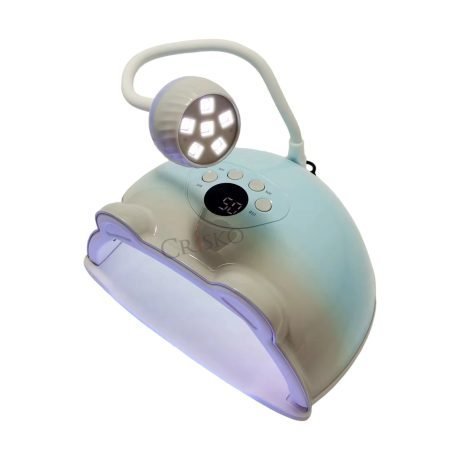 Λάμπα πολυμερισμού 2σε1 UV LED HS-887 48W Γκρι