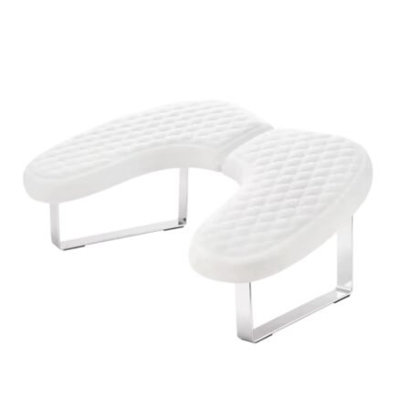 Πτυσσόμενο σκαμπό μανικιούρ άσπρο