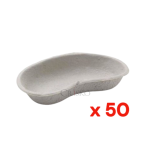 Νεφροειδές χάρτινος δίσκος 50τμχ