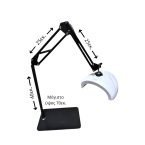 Λάμπα πολυμερισμού με βραχίονα λευκή