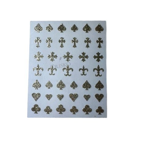 Διακοσμητικά αυτοκόλλητα με glitter 110
