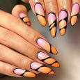 Soft gel tips long oval 440τμχ