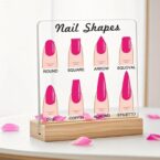 Plexiglass Stand με Σχήματα Νυχιών