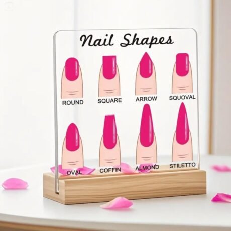 Plexiglass Stand με Σχήματα Νυχιών