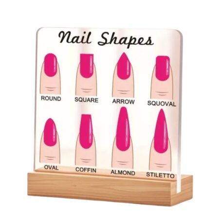 Plexiglass Stand με Σχήματα Νυχιών