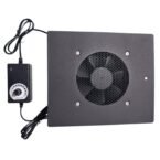 Ενσωματωμένος επαγγελματικός απορροφητήρας νυχιών μαύρος ματ FST-2 65W