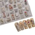 Διακοσμητικά αυτοκόλλητα νυχιών Vintage 113