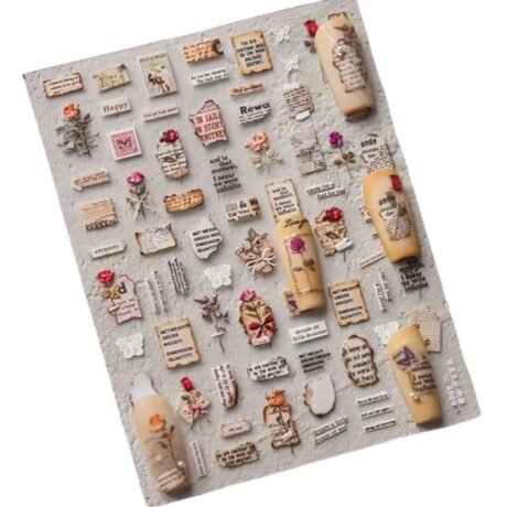 Διακοσμητικά αυτοκόλλητα νυχιών Vintage 113