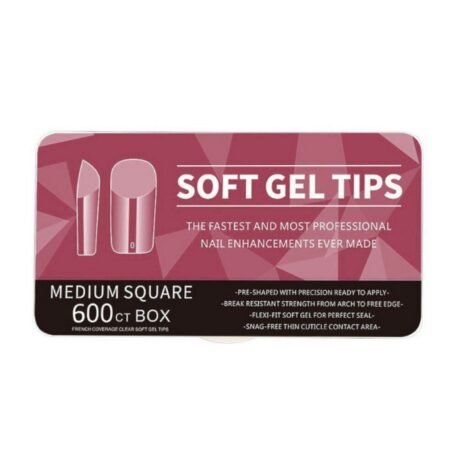 Soft gel tips medium square