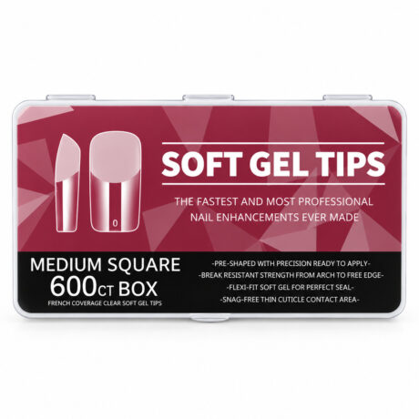 Soft gel tips medium square
