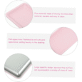 Μεταλλικός ορθογώνιος ανοξείδωτος δίσκος εργαλείων ροζ