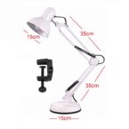 Φωτιστικό εργασίας με 2 βάσεις λευκό