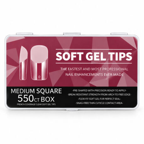 Soft gel tips medium almond