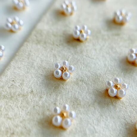 3D Λουλουδάκια με Πέρλες