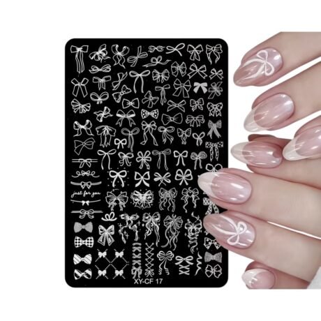 Πλακέτα για στάμπα με φιόγκους 62