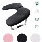 Πτυσσόμενο σκαμπό μανικιούρ μαύρο