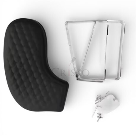 Πτυσσόμενο σκαμπό μανικιούρ μαύρο