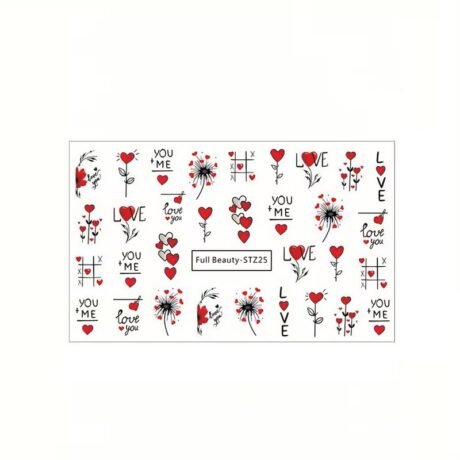 Αυτοκόλλητα νυχιών νερού 09