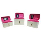 Luxury κρεμ βαλιτσάκι σε 3 μεγέθη